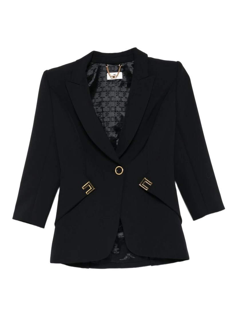 Elisabetta Franchi Jackets Black
