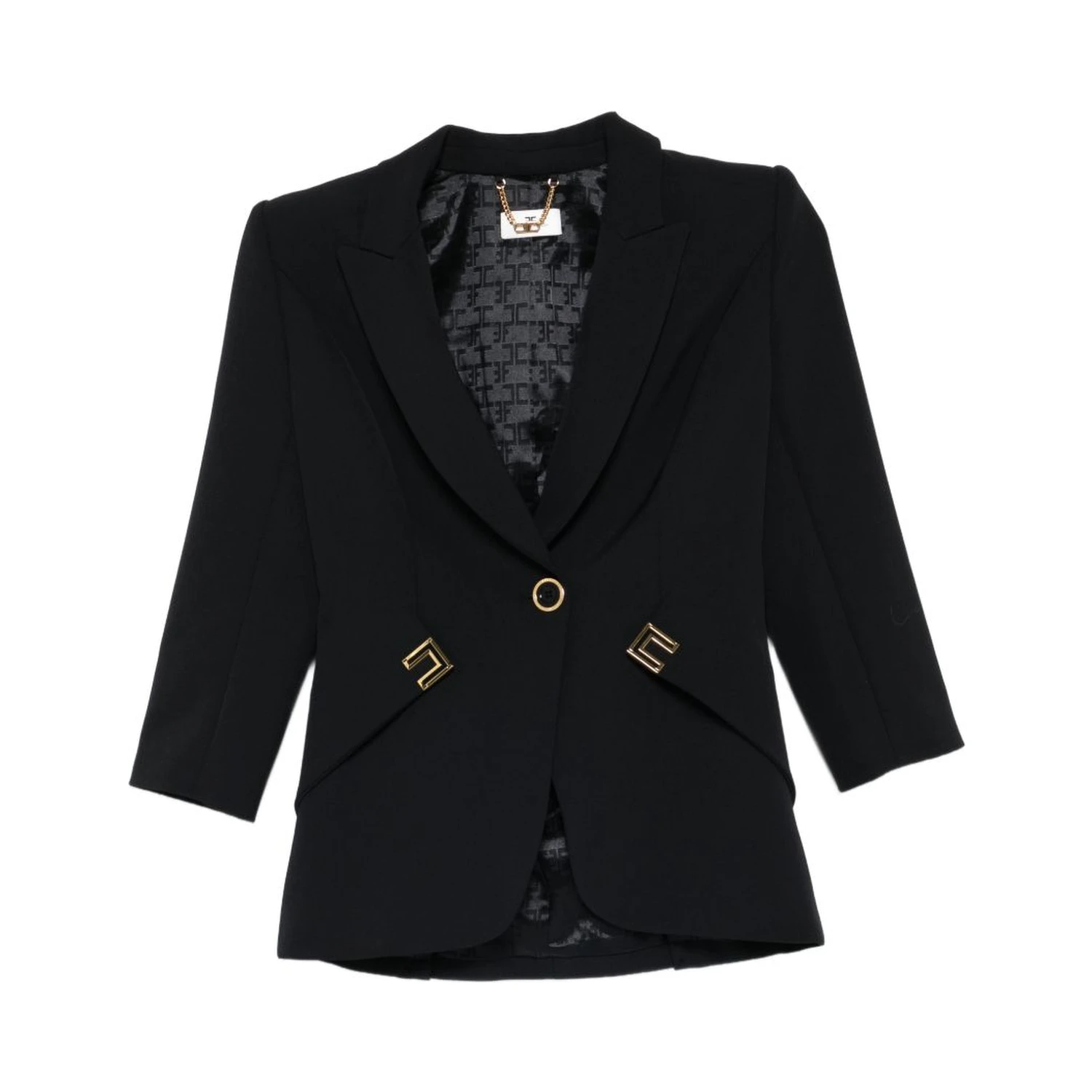 Elisabetta Franchi Jackets Black