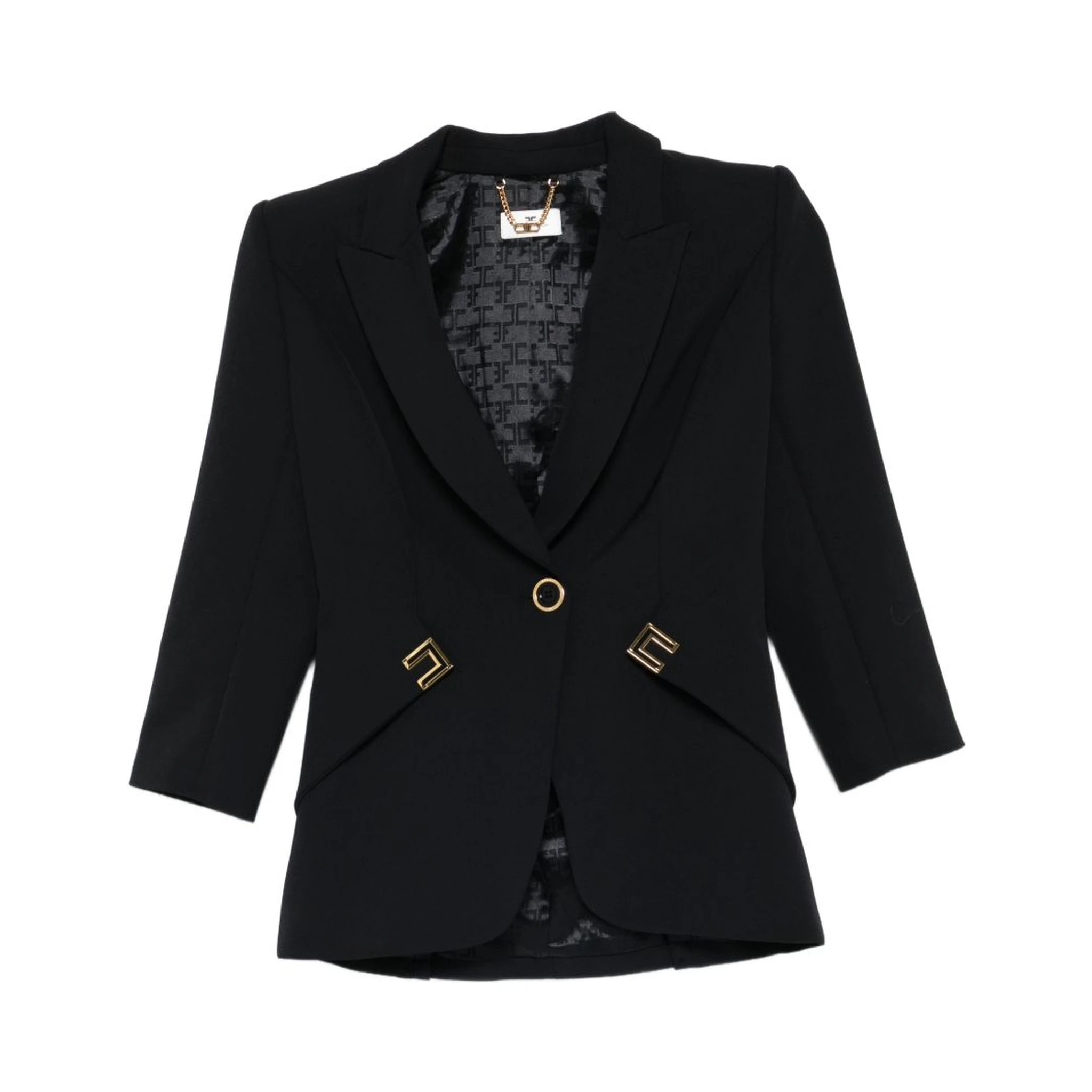 Elisabetta Franchi Jackets Black