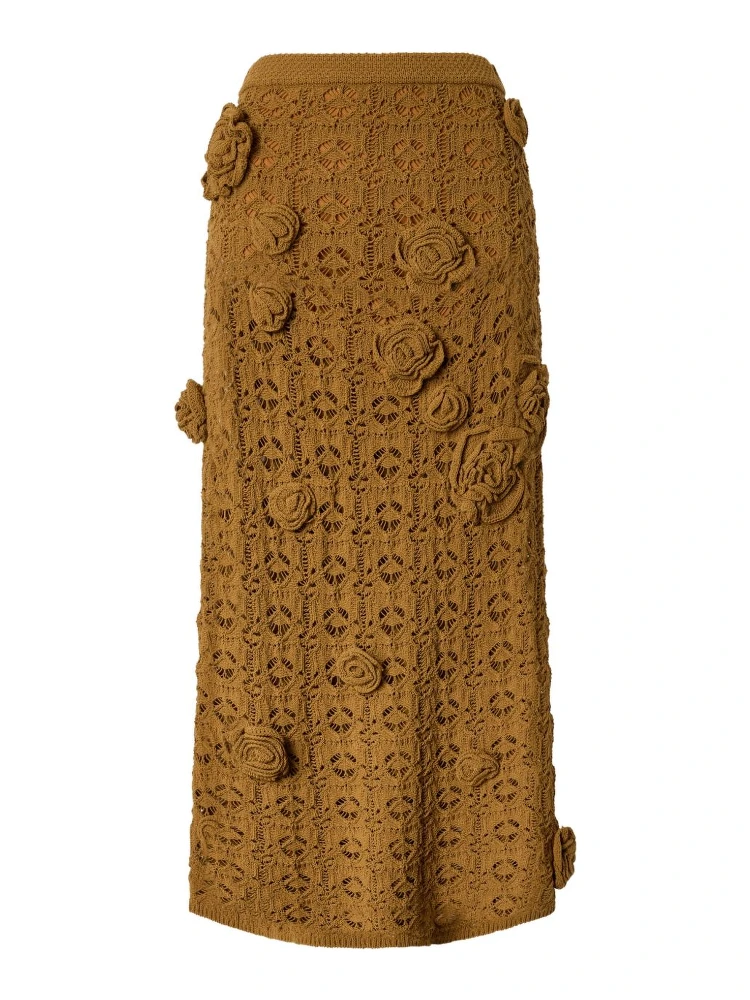 Pinko Skirts Brown