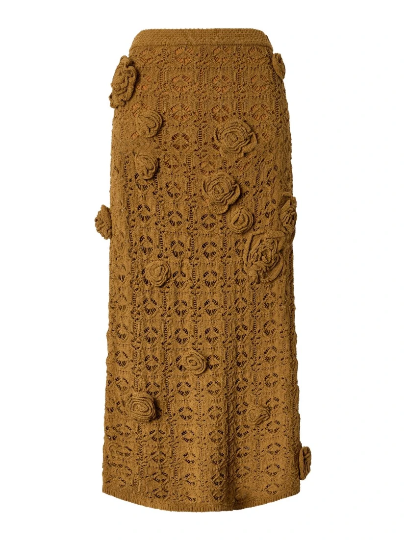 Pinko Skirts Brown