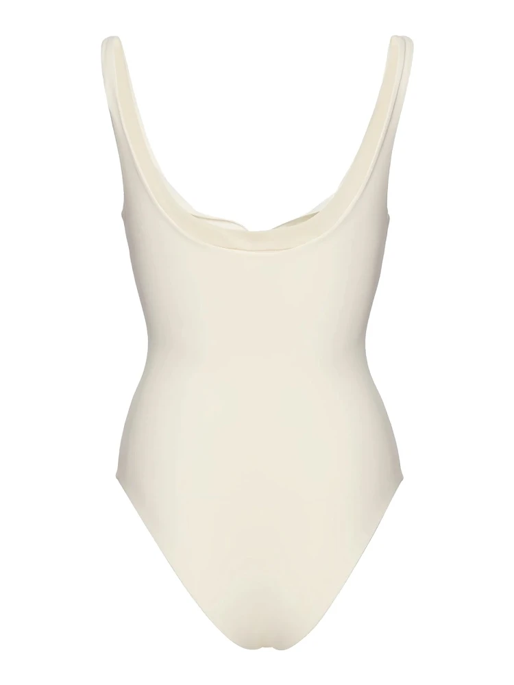 SWIMSUIT WITH FLOWER DETAIL alternative