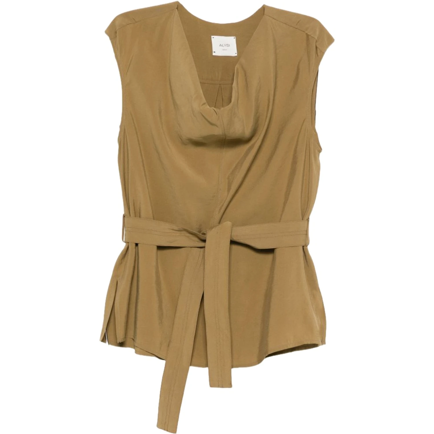 BLOUSE WITH BELT