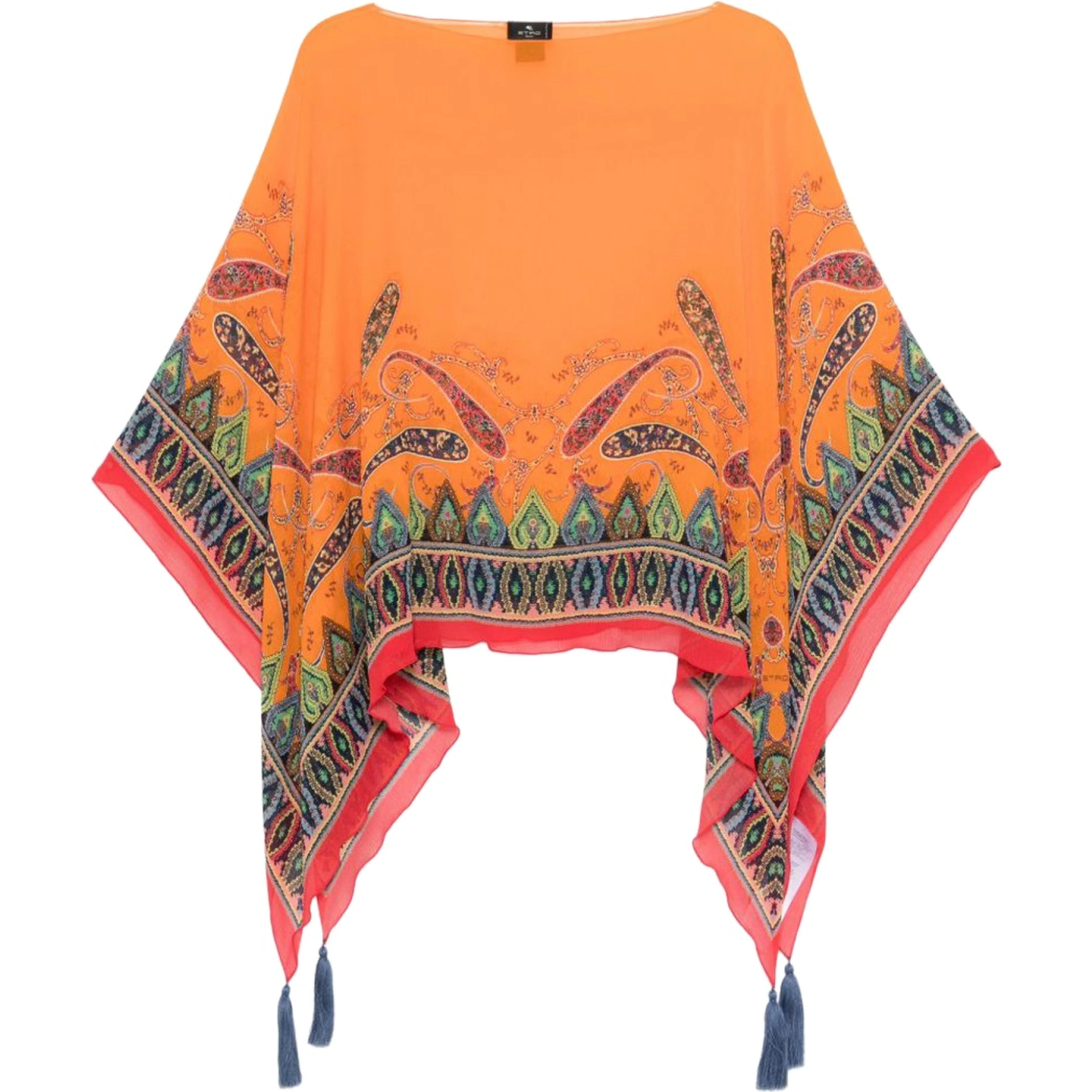CAPE WITH PAISLEY PATTERN