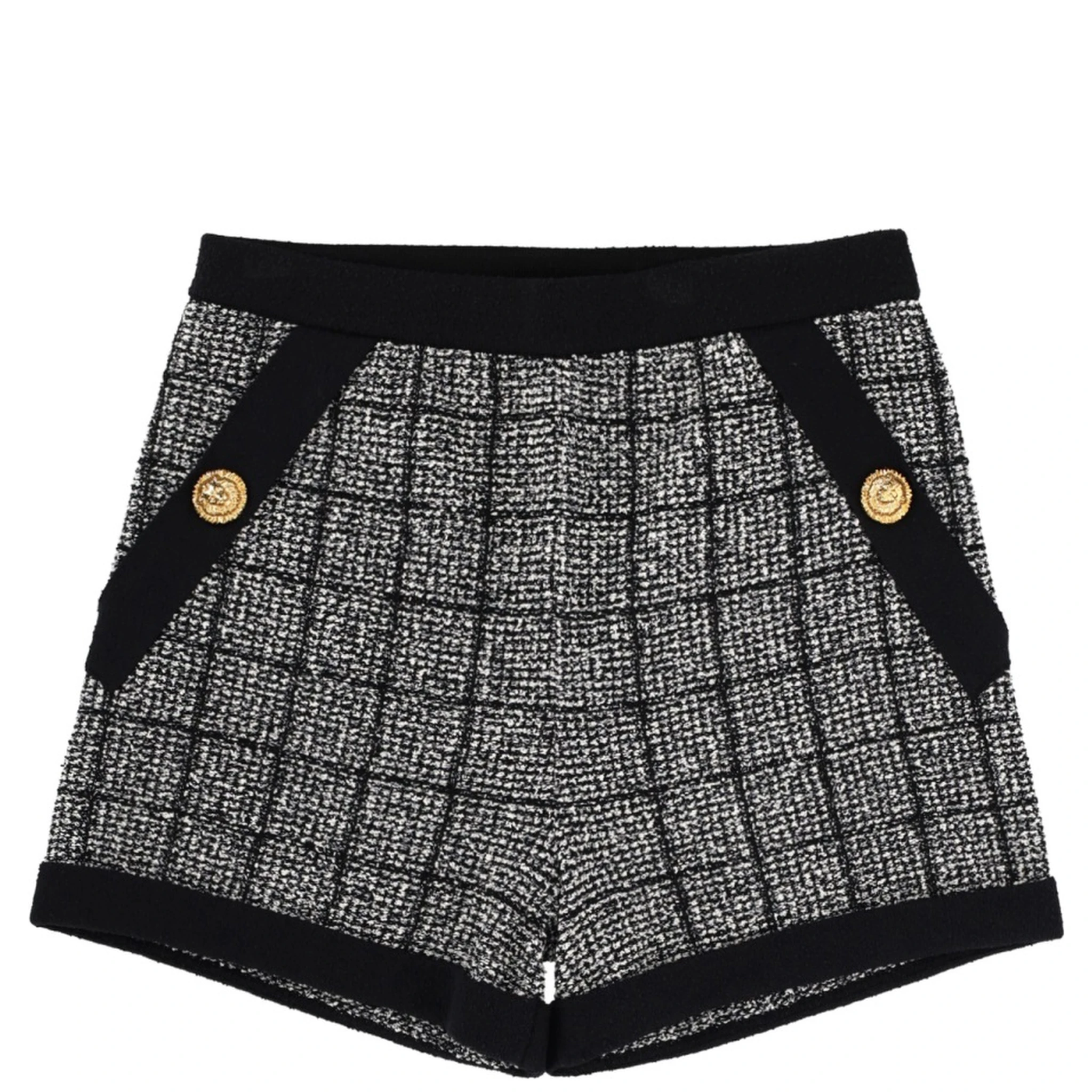 COTTON TWEED SHORTS