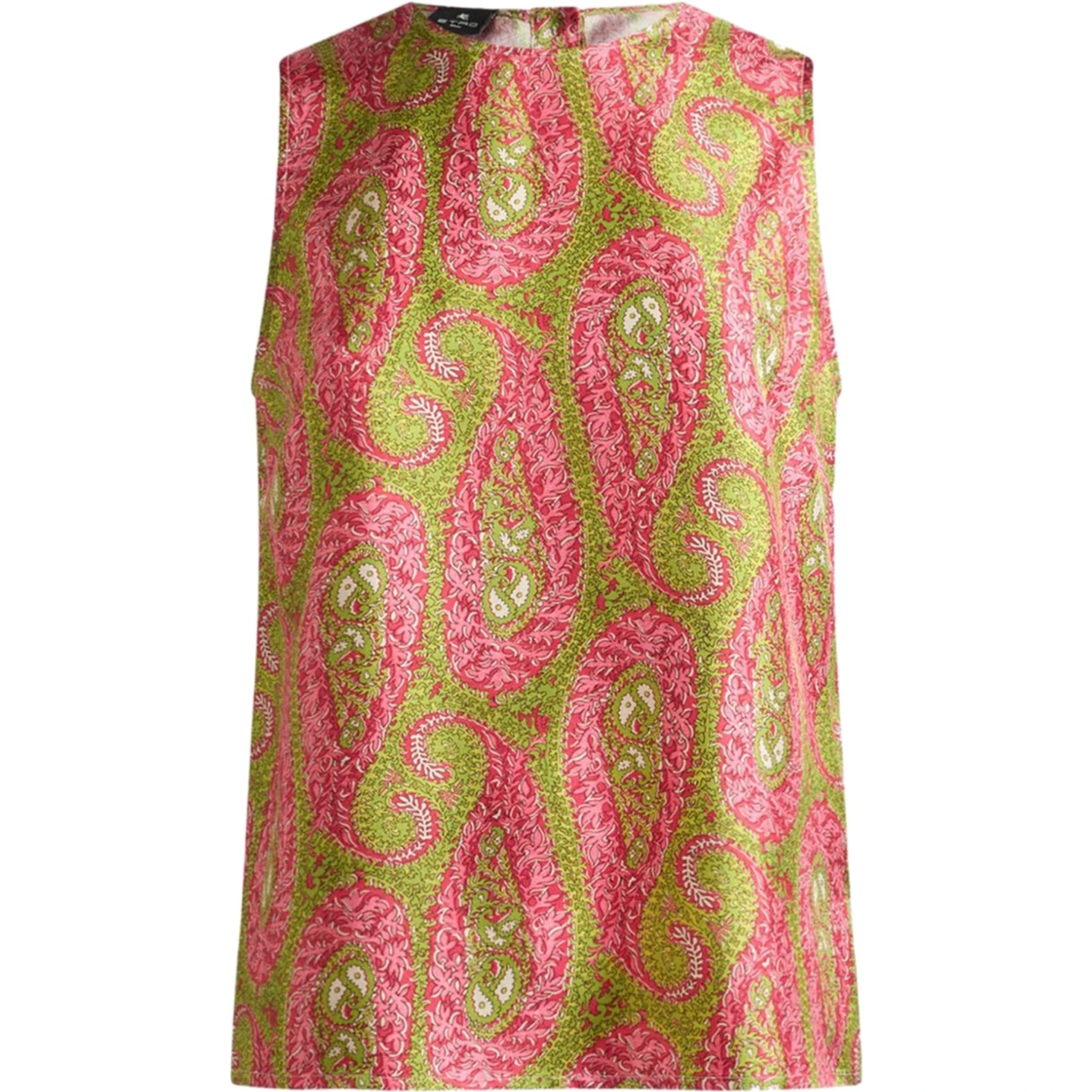 PAISLEY FOLIAGE PATTERN TOP