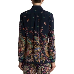 FLORAL PAISLEY PRINT SHIRT