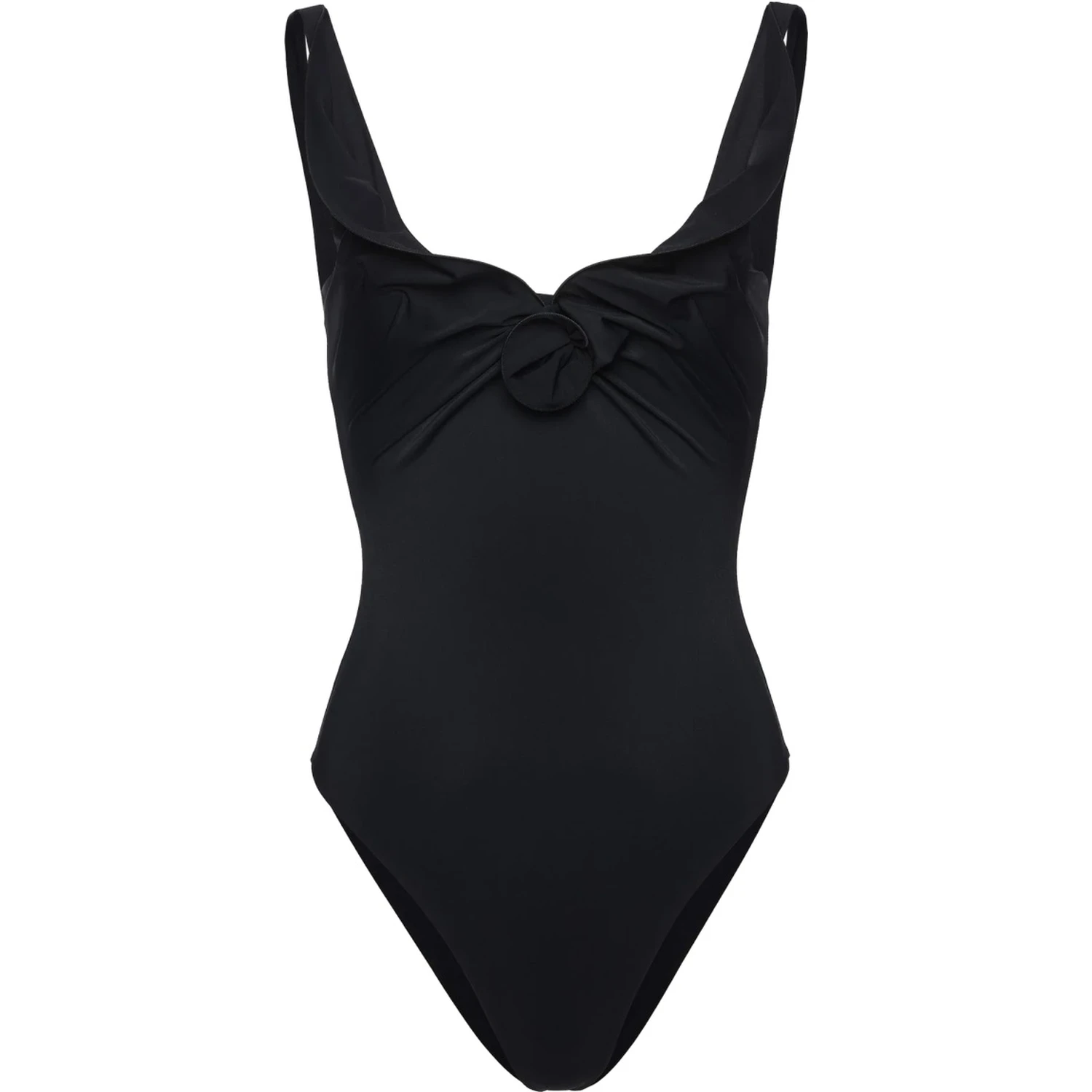 SWIMSUIT WITH FLOWER DETAIL