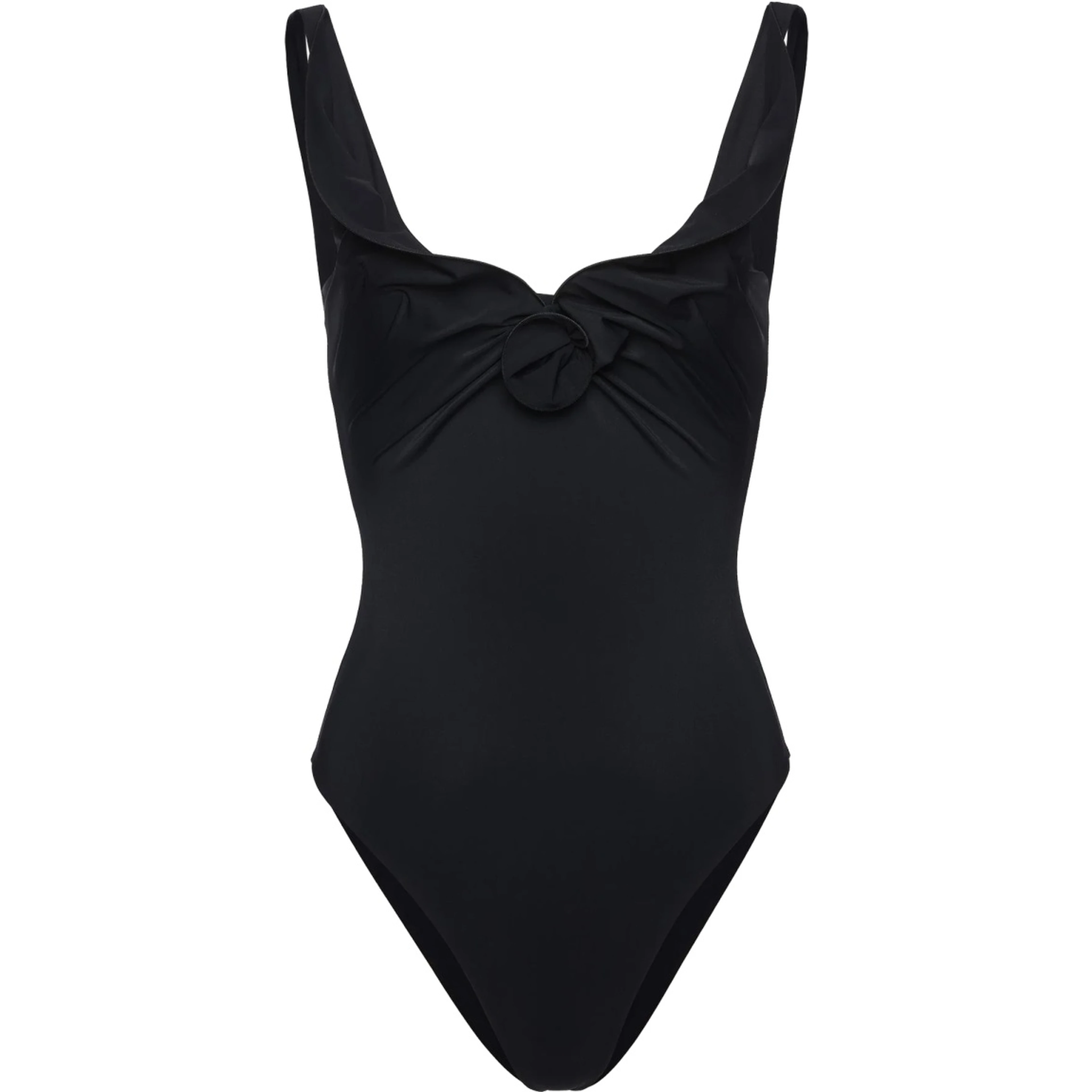 SWIMSUIT WITH FLOWER DETAIL