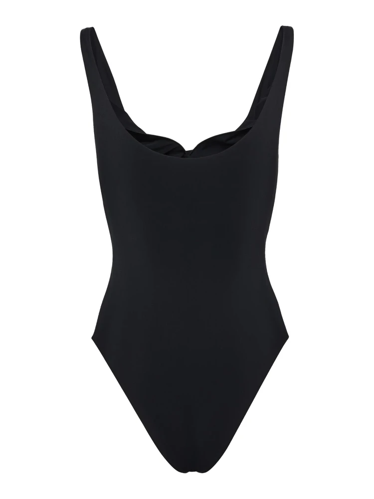 SWIMSUIT WITH FLOWER DETAIL alternative