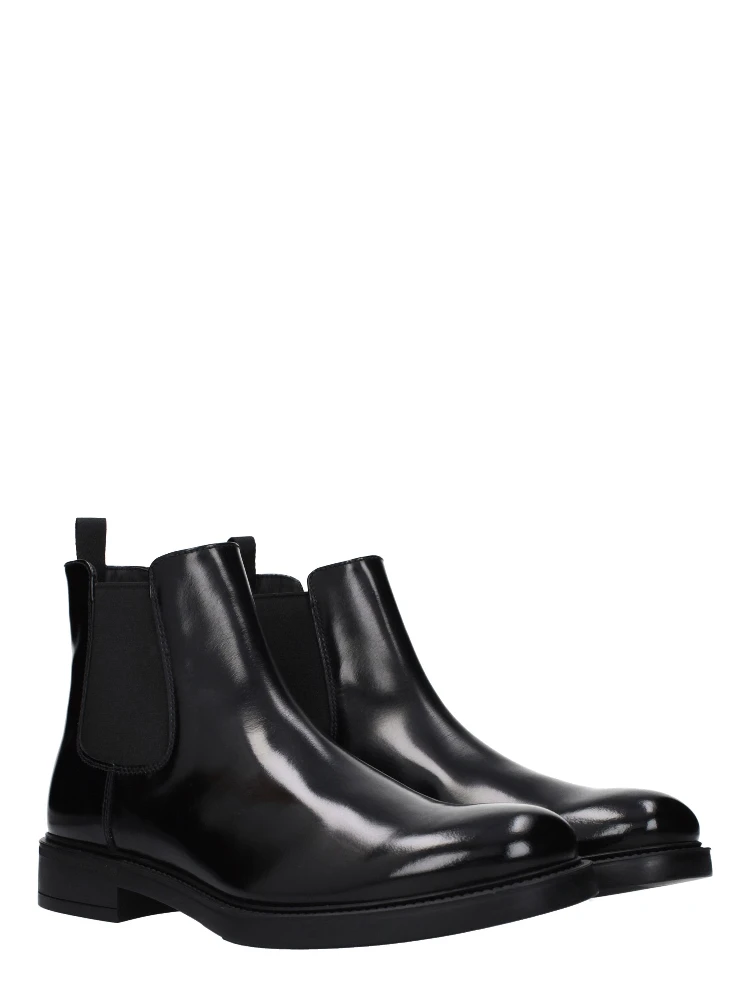 Black Leather Ankle Boots alternative