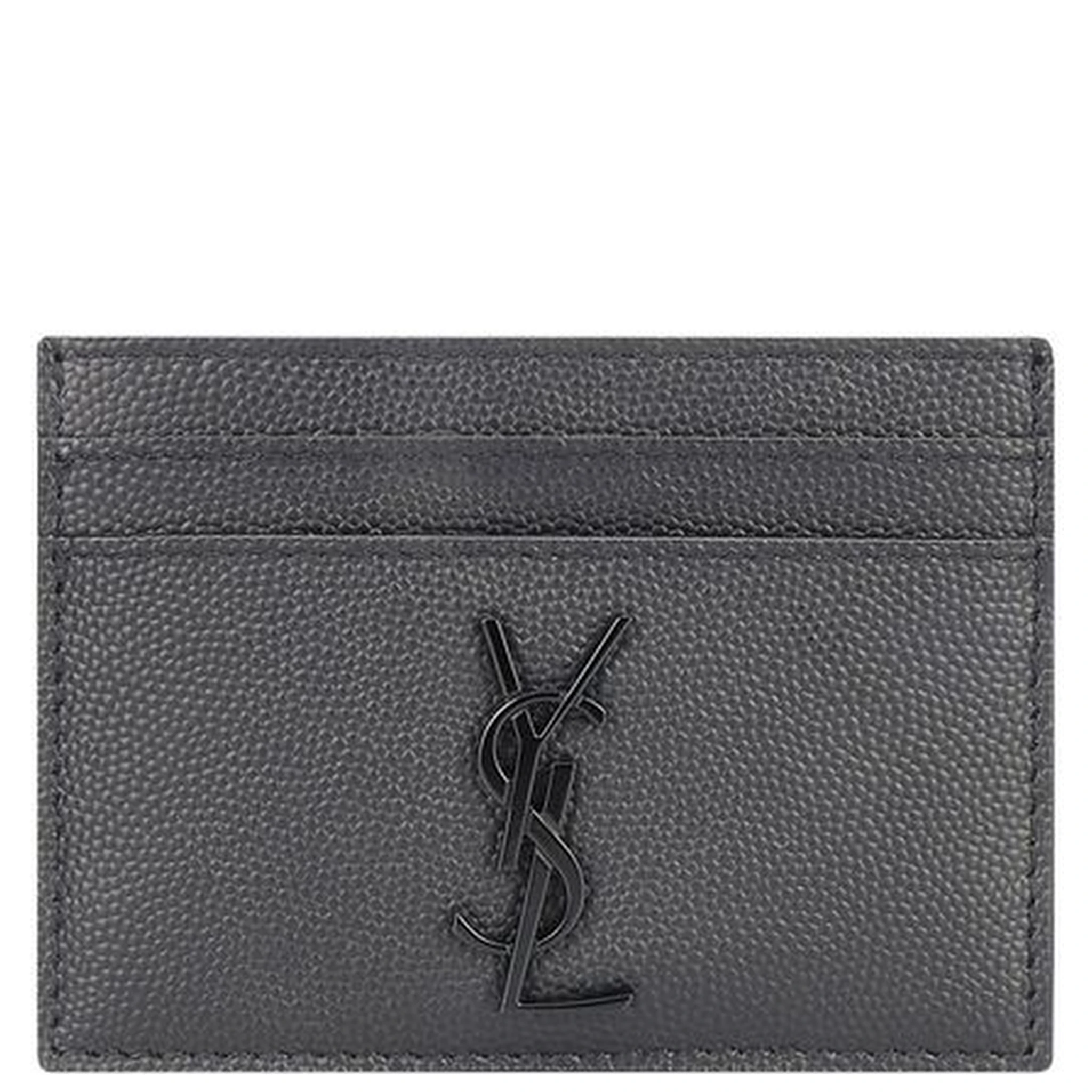 Gray Calf Leather Bos Taurus Wallet