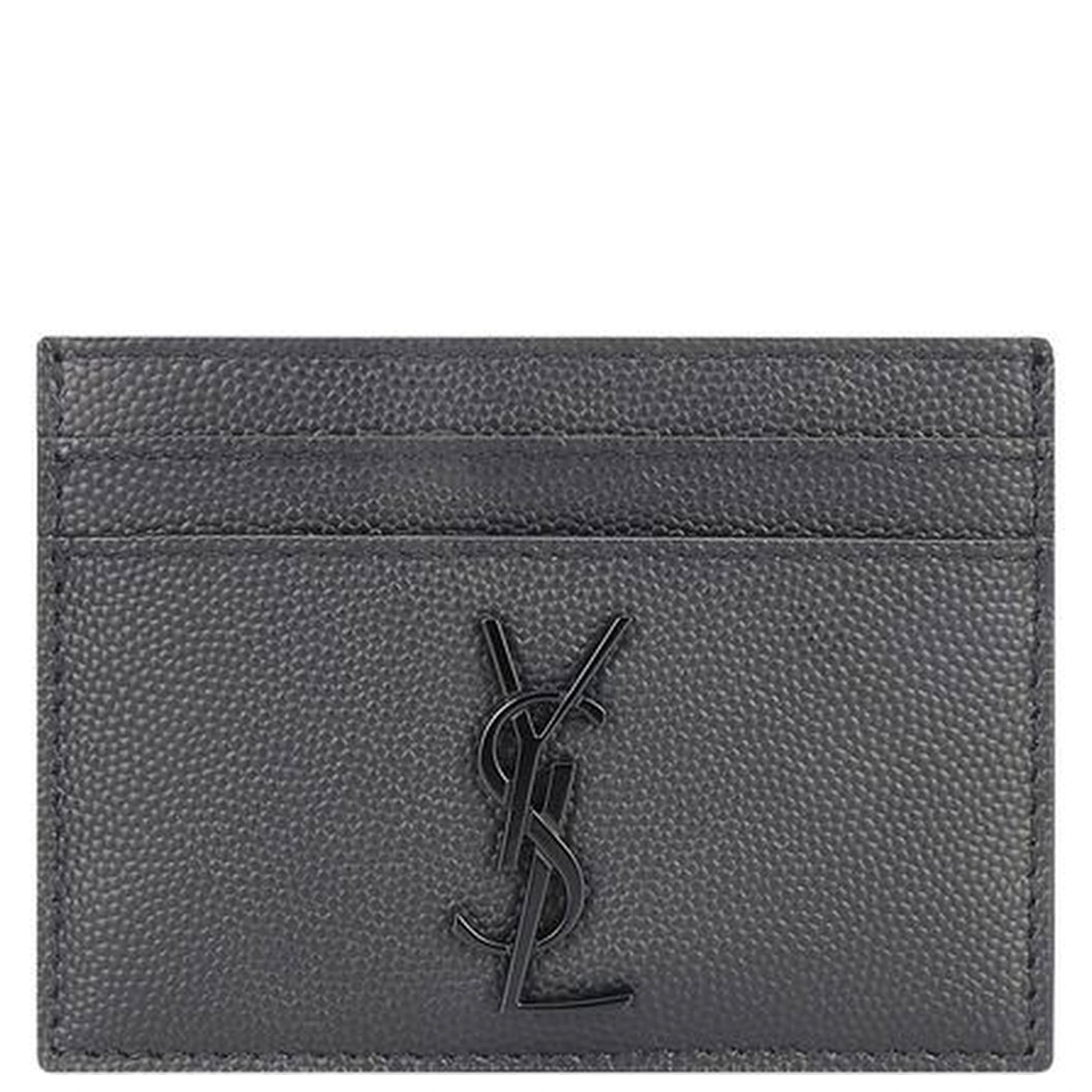 Gray Calf Leather Bos Taurus Wallet