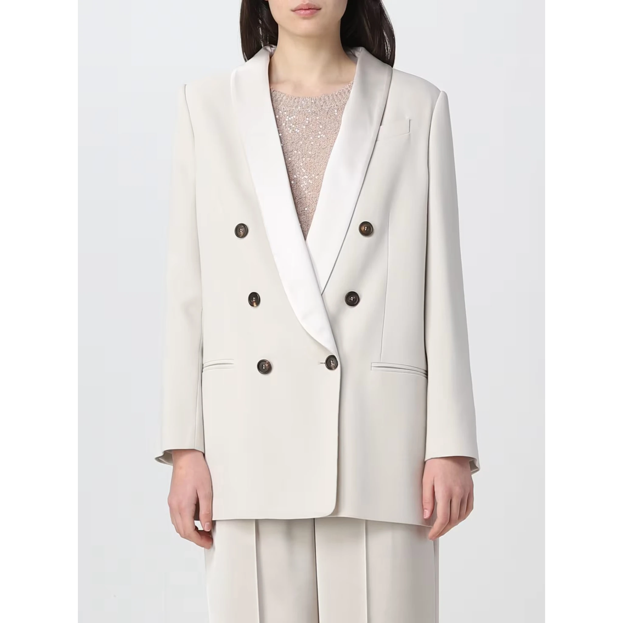 White Viscose Clothing