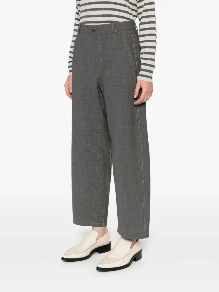 Gray Wool Casual Pants alternative