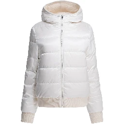 Reversible cashmere jacket