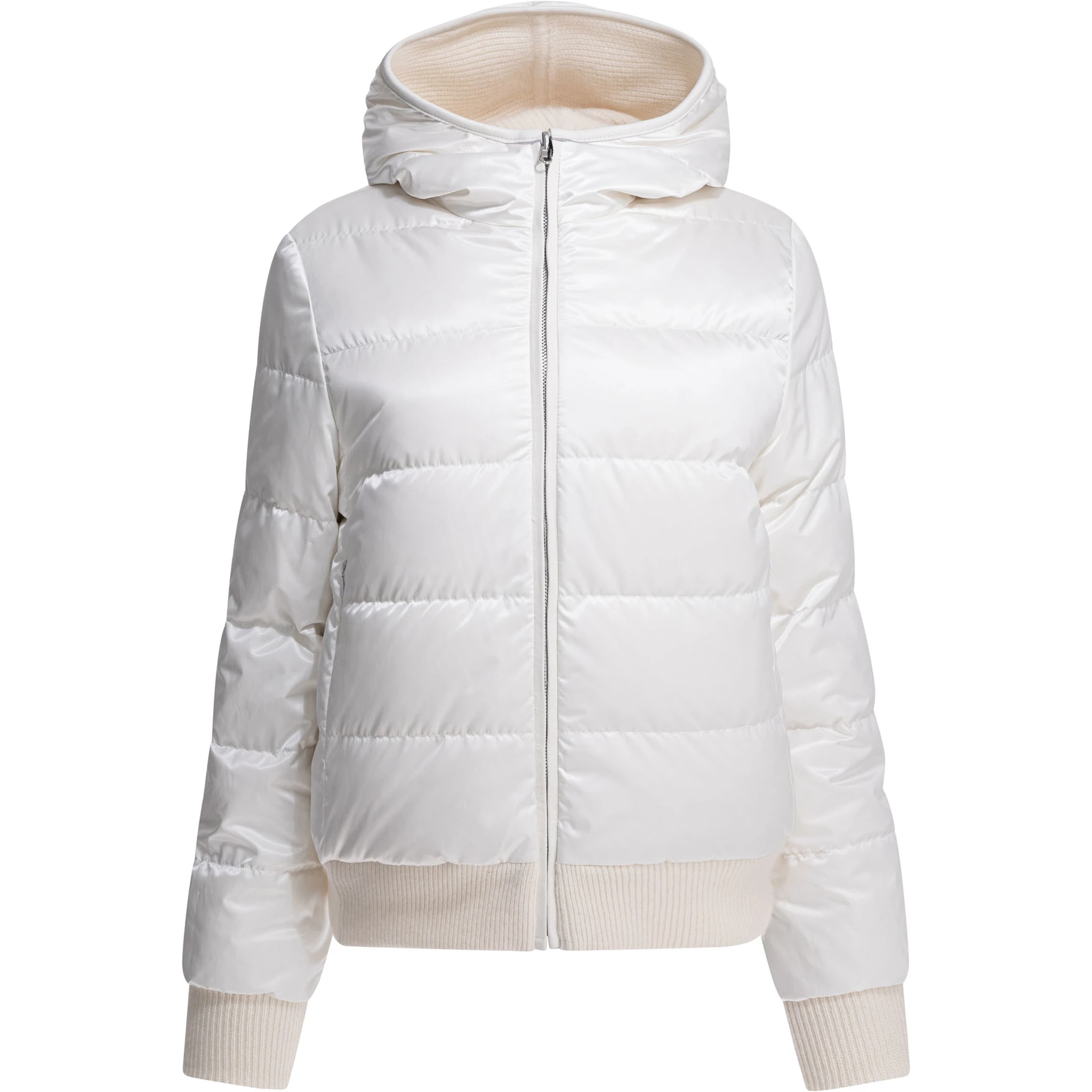 Reversible cashmere jacket