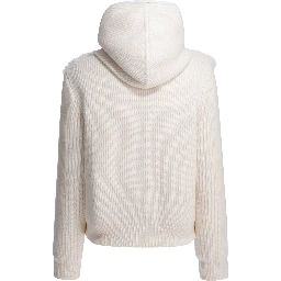 Reversible cashmere jacket