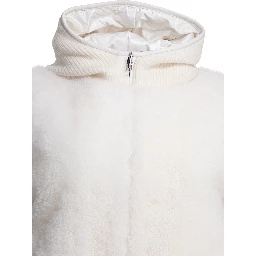 Reversible cashmere jacket