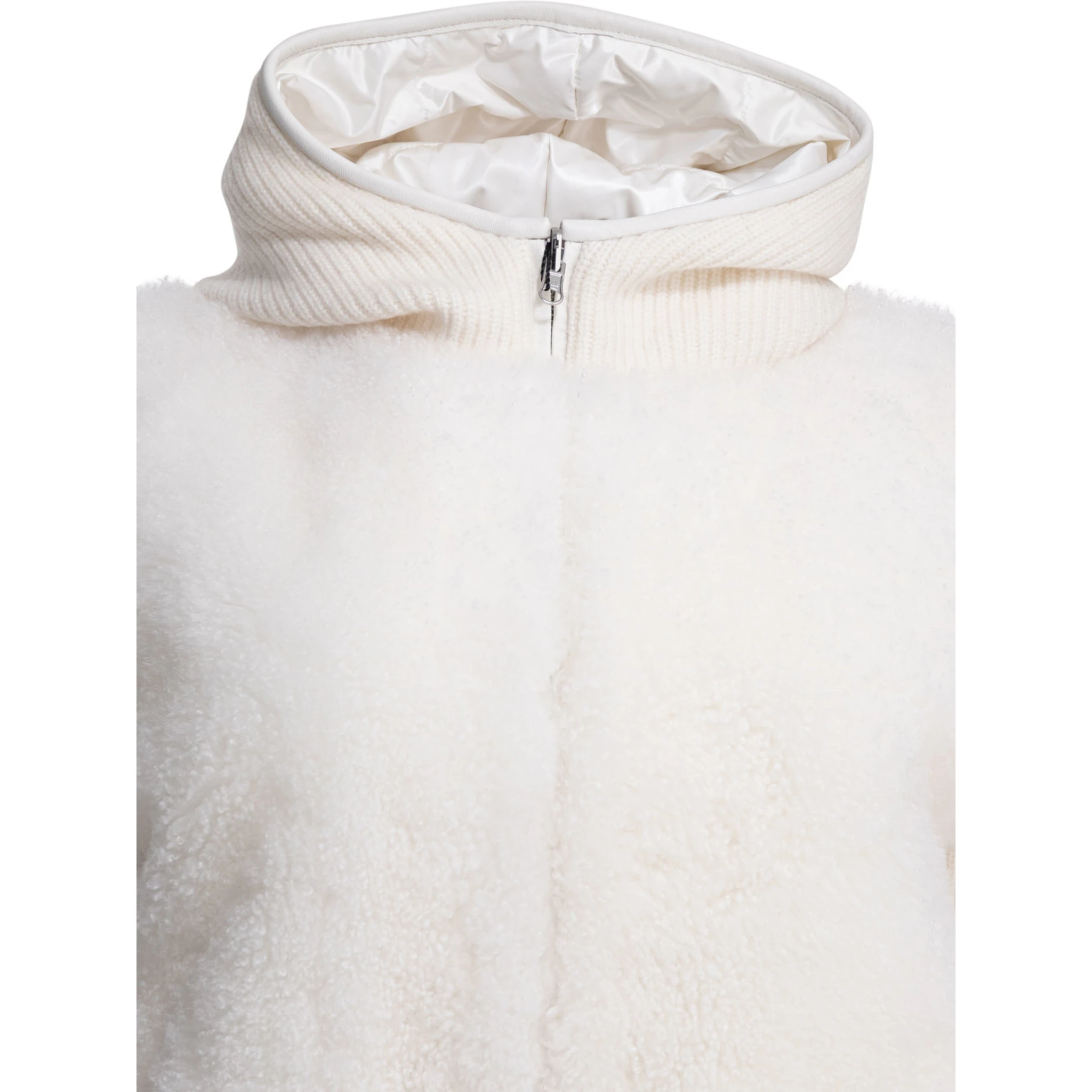 Reversible cashmere jacket