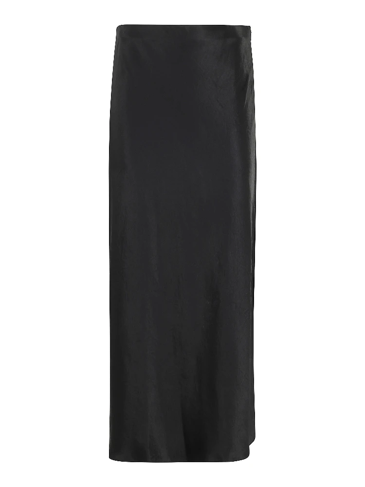 SIDE SLIT SLIP SKIRT