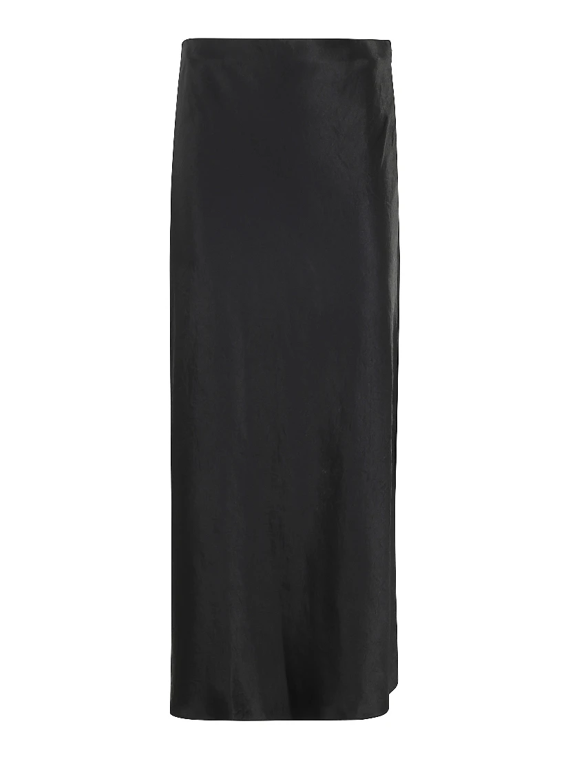 SIDE SLIT SLIP SKIRT