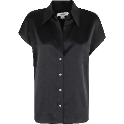 CAP SLV RUCHED BK BLOUSE