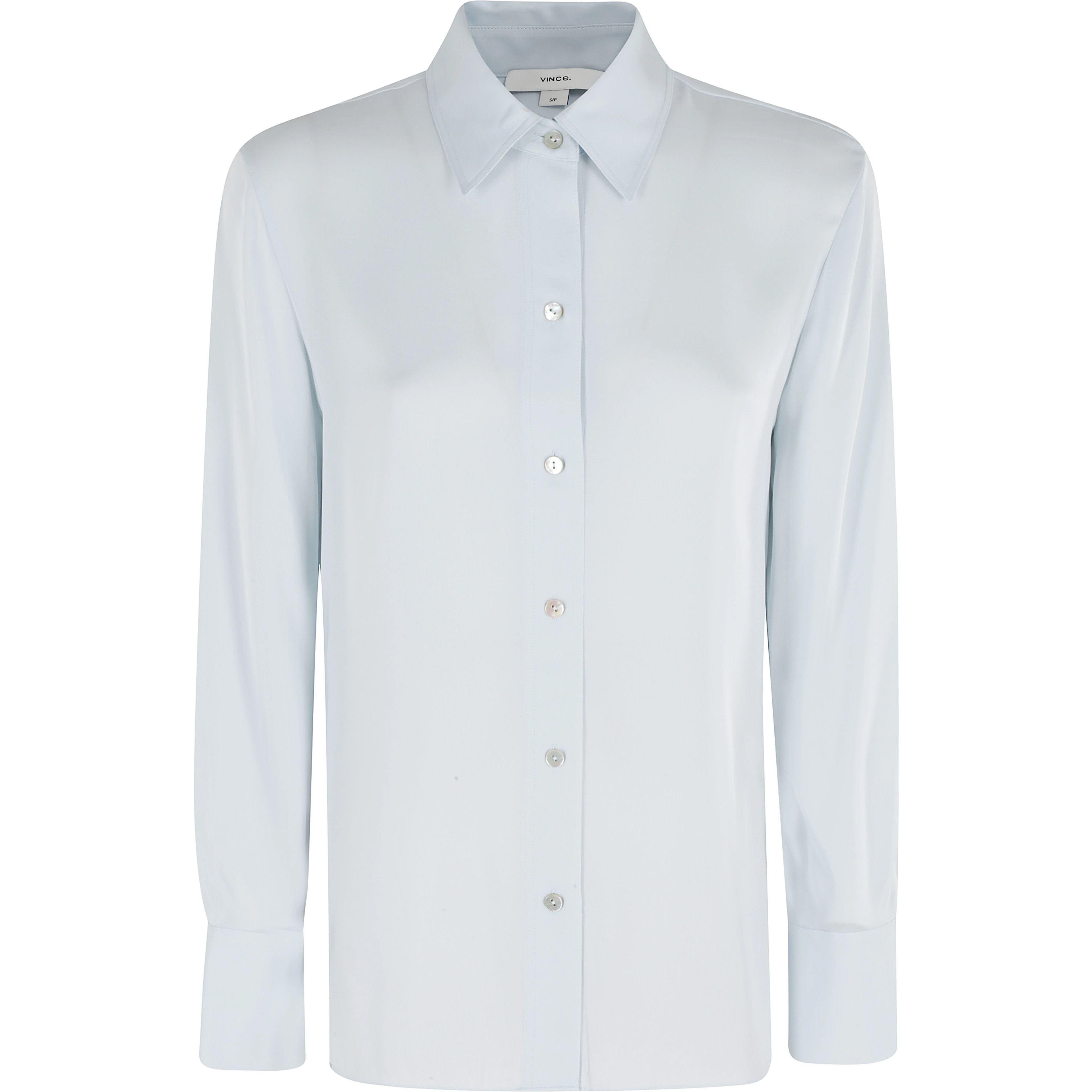 LS BUTTON DOWN BLOUSE