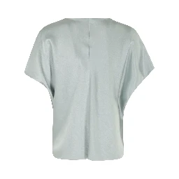 DRAPED DOLMAN SLV BLOUSE