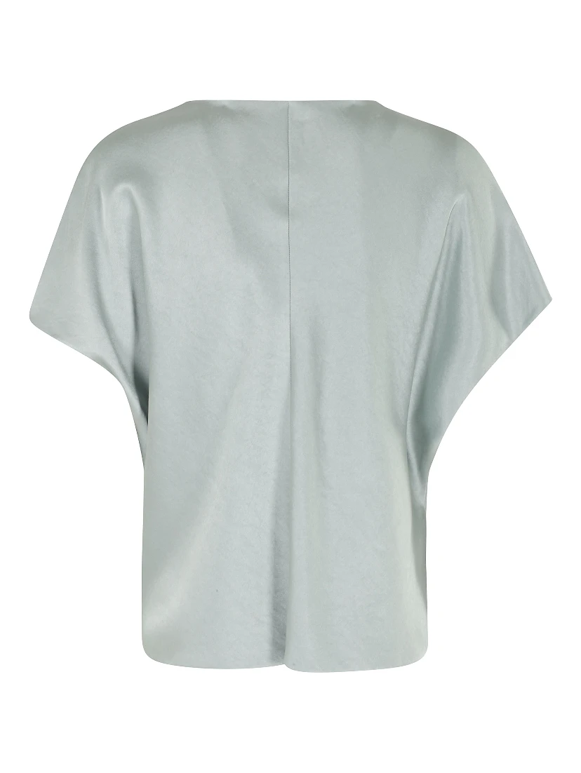 DRAPED DOLMAN SLV BLOUSE
