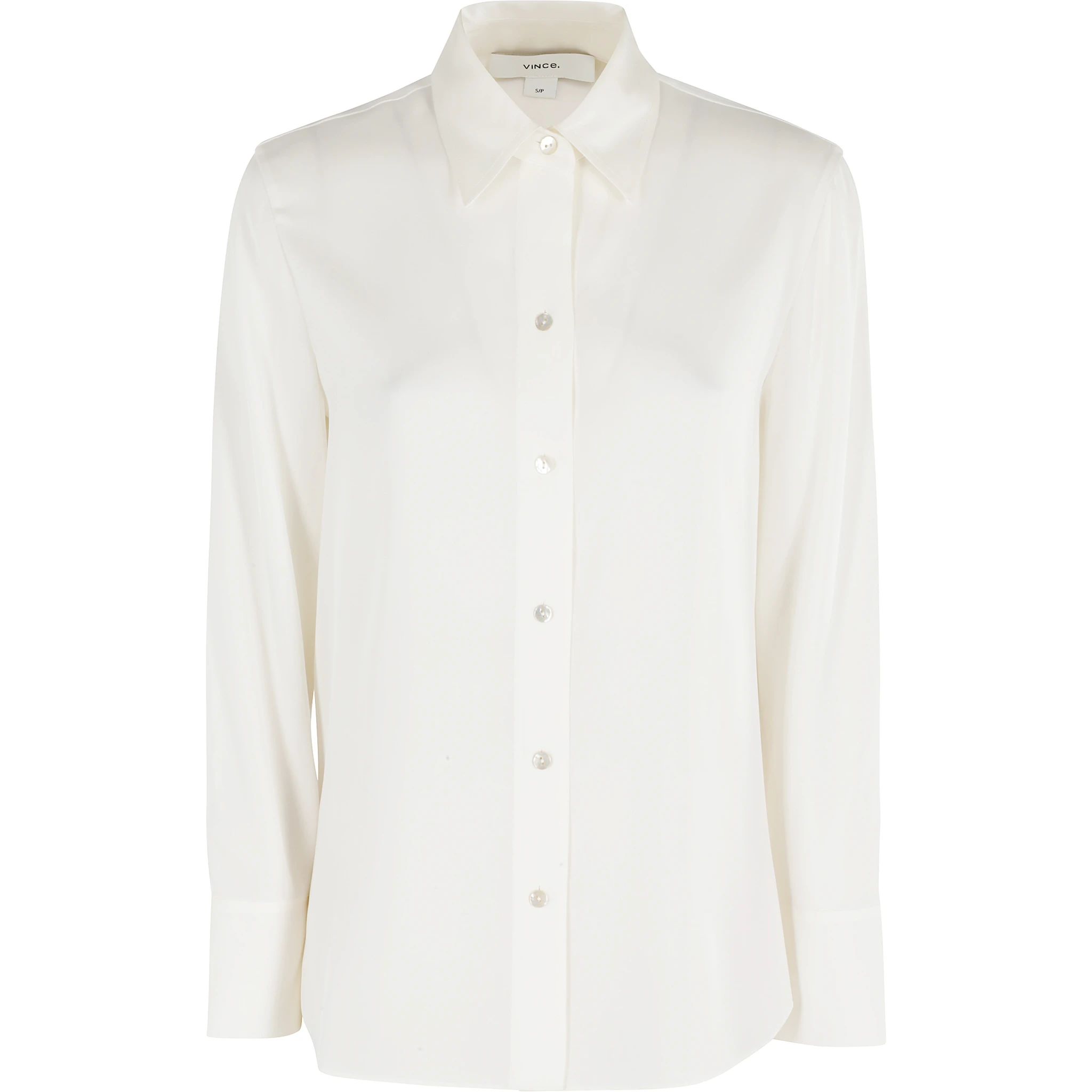 LS BUTTON DOWN BLOUSE