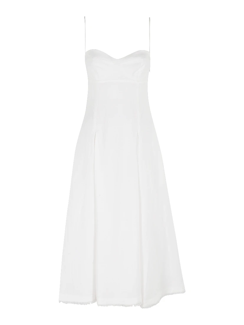 ANALISE BUSTIER MIDI DRESS