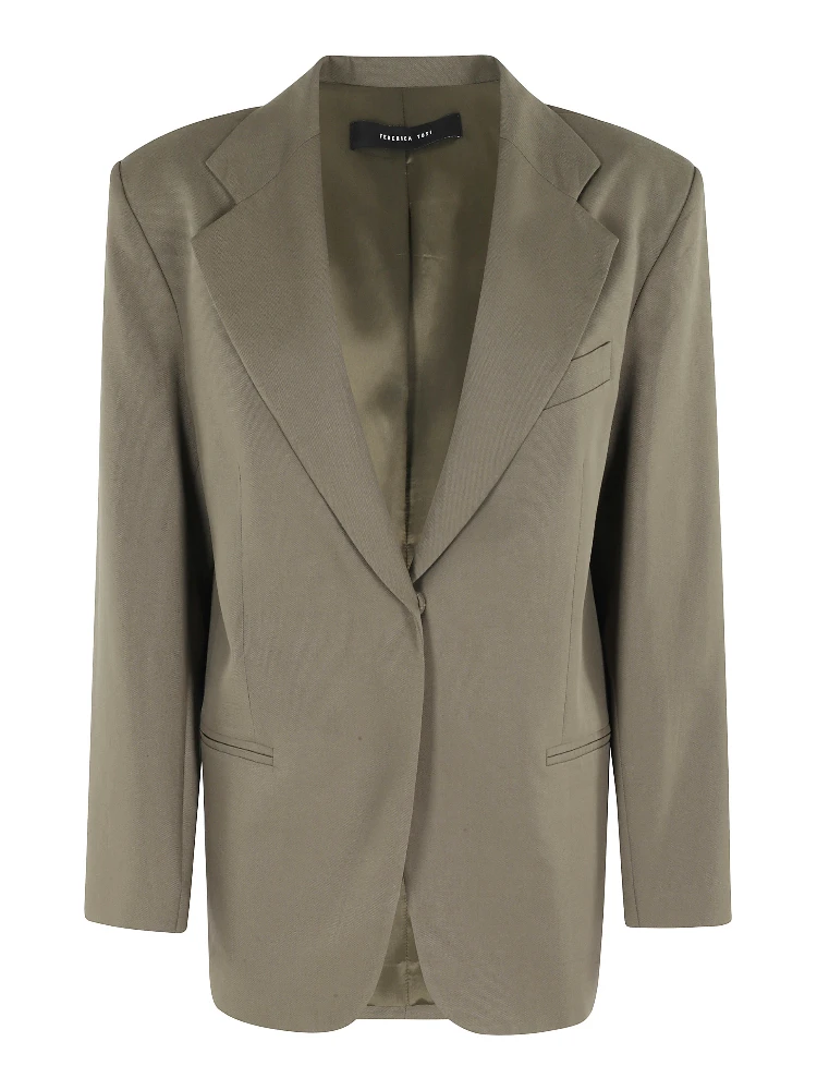 BLAZER OVER IN CANVAS