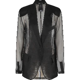 BLAZER IN ORGANZA DI SETA