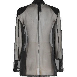 BLAZER IN ORGANZA DI SETA