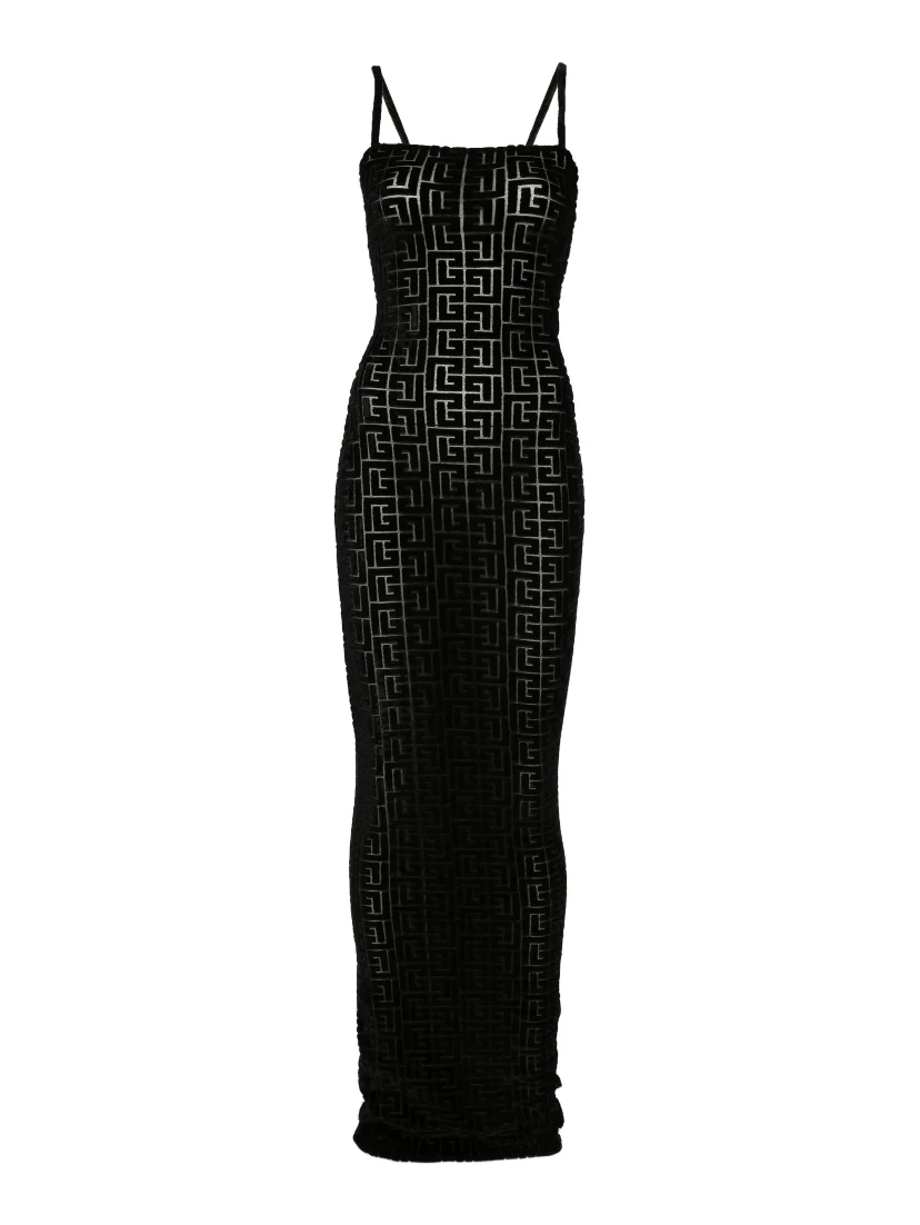 Balmain Dresses Black
