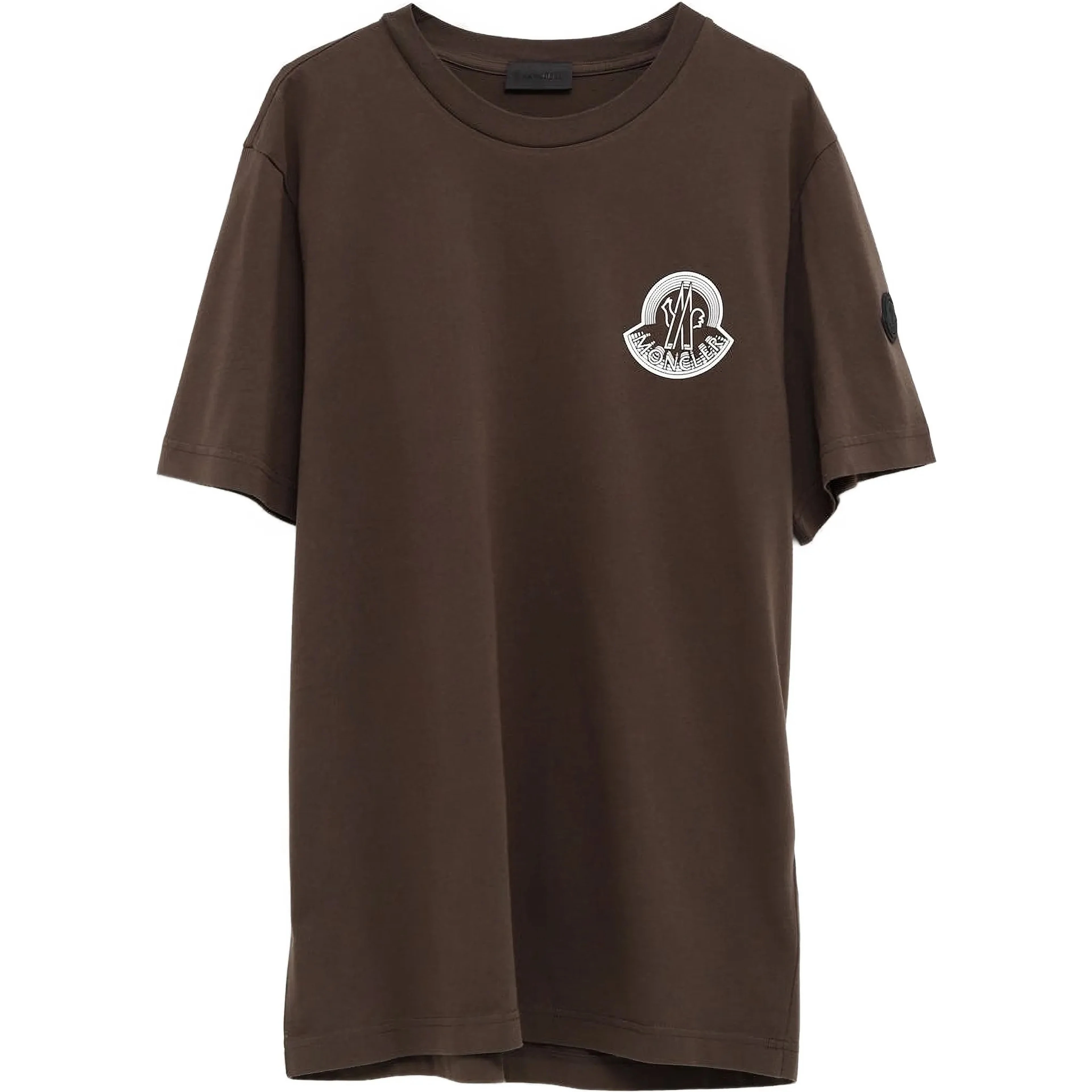 Moncler T-shirts and Polos Brown
