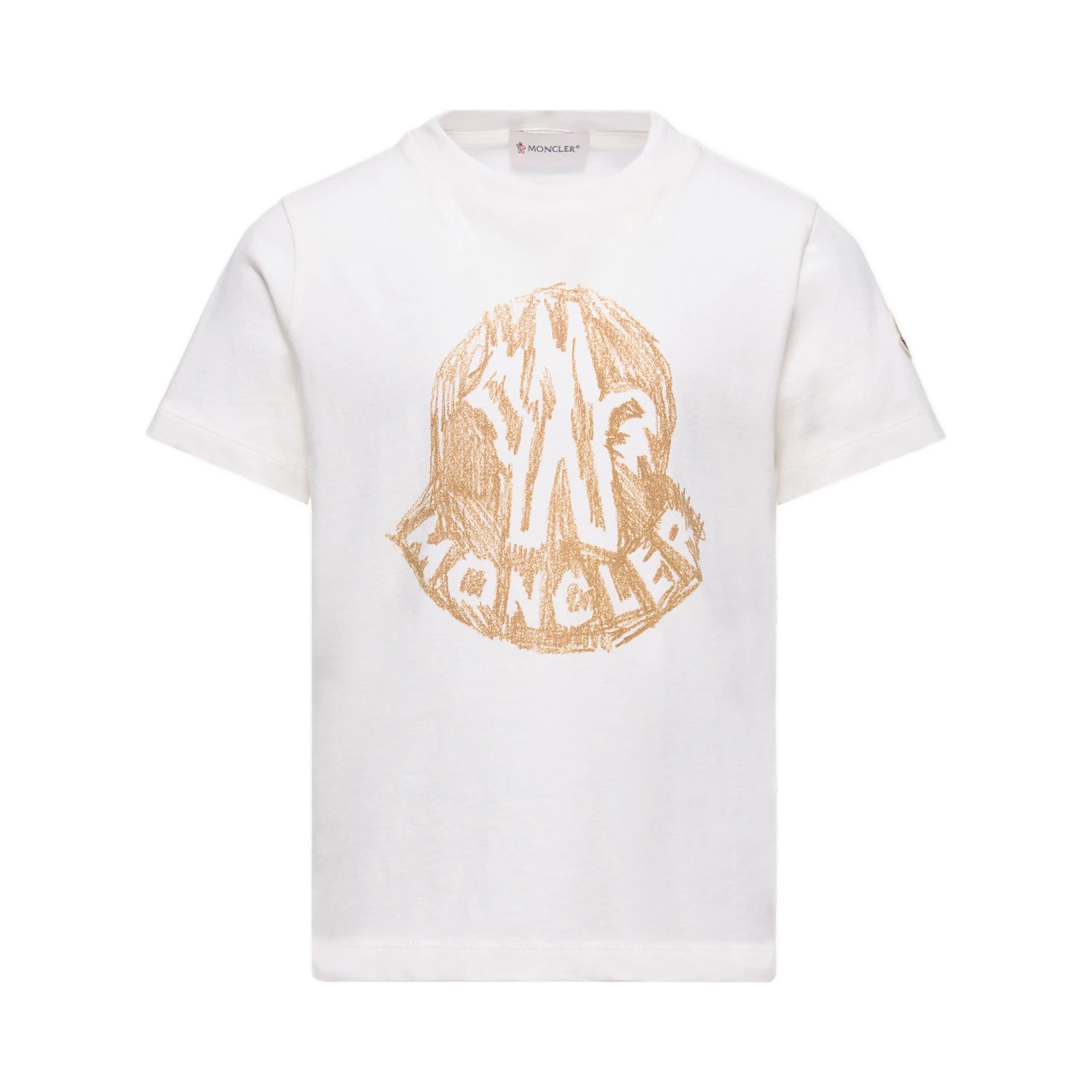 MONCLER KIDS T-shirts and Polos White