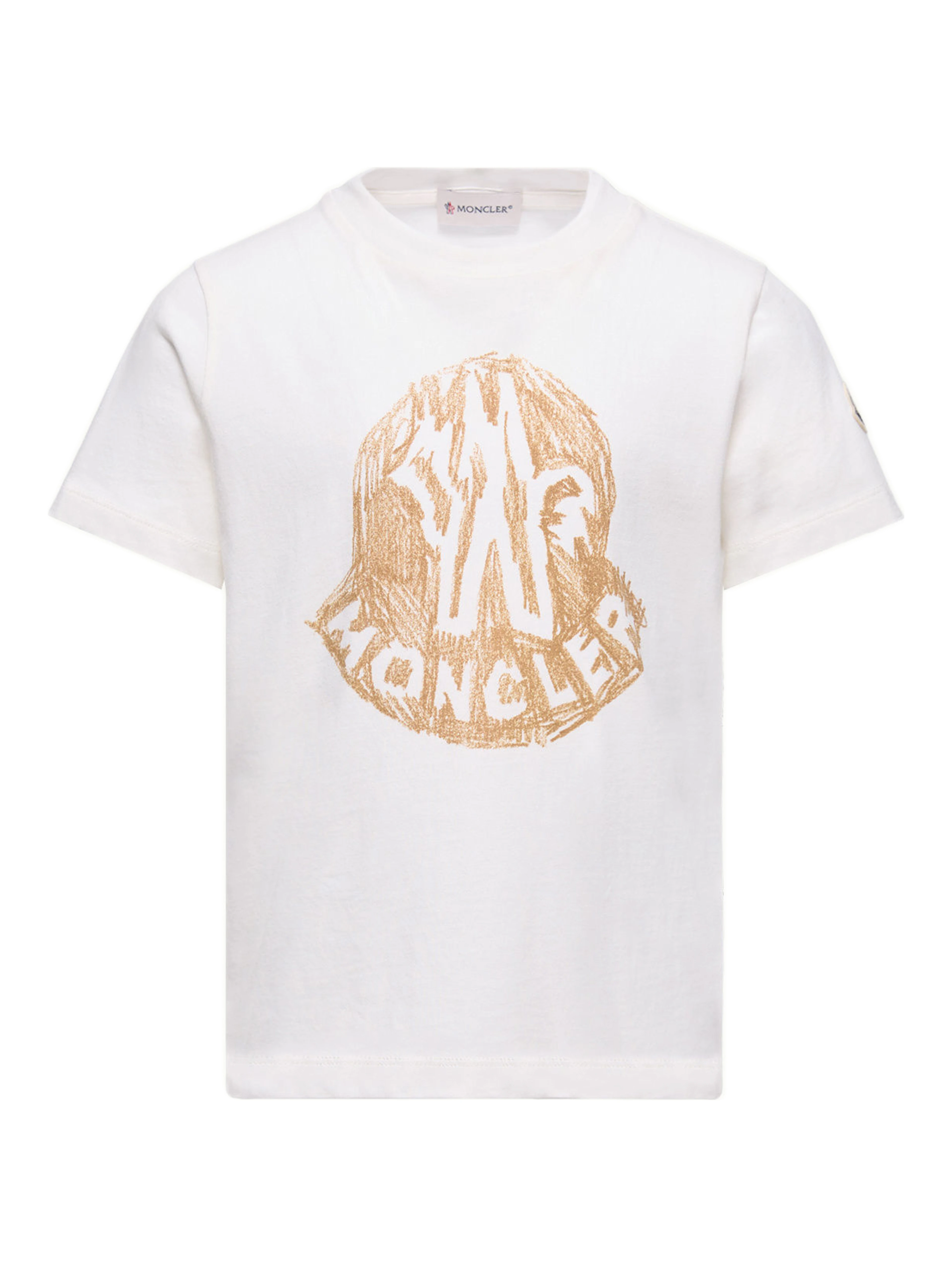 MONCLER KIDS T-shirts and Polos White