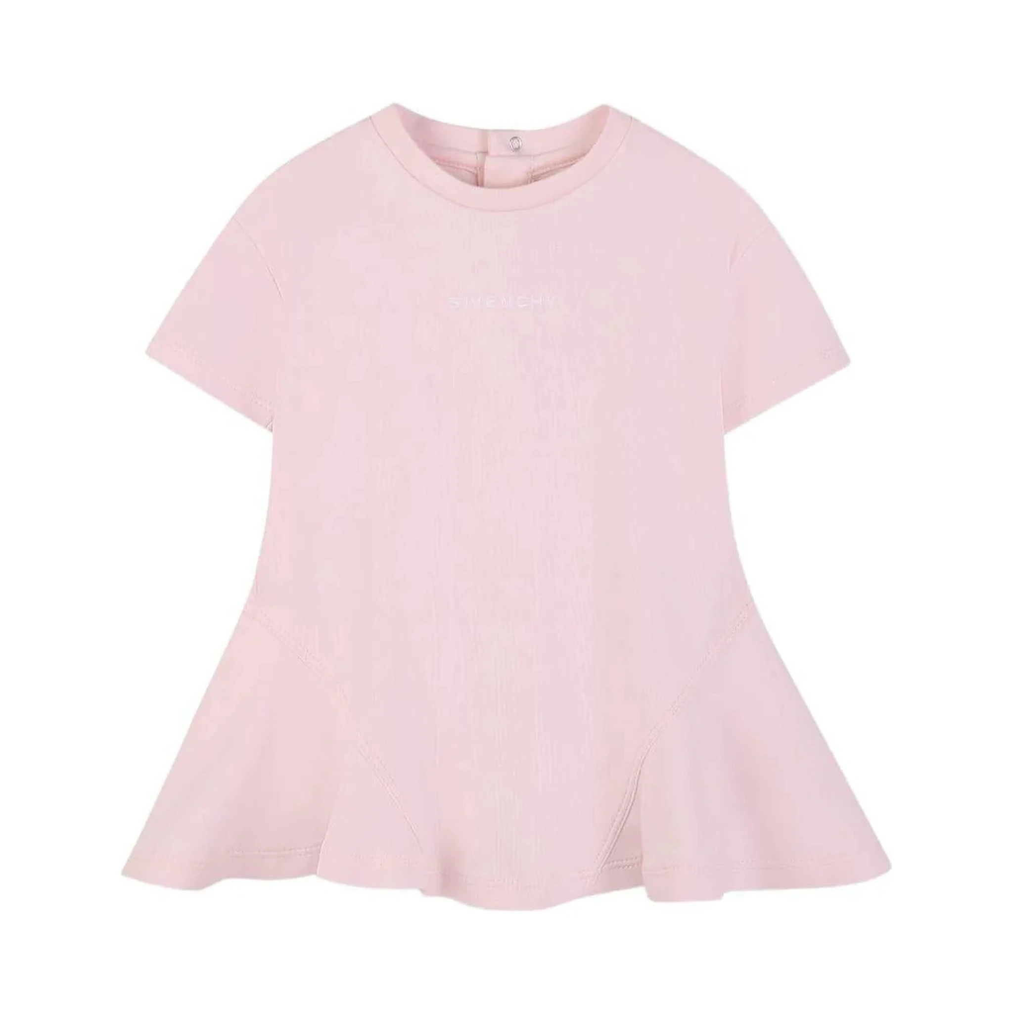 فساتين جيفنشي للأطفال باللون الوردي