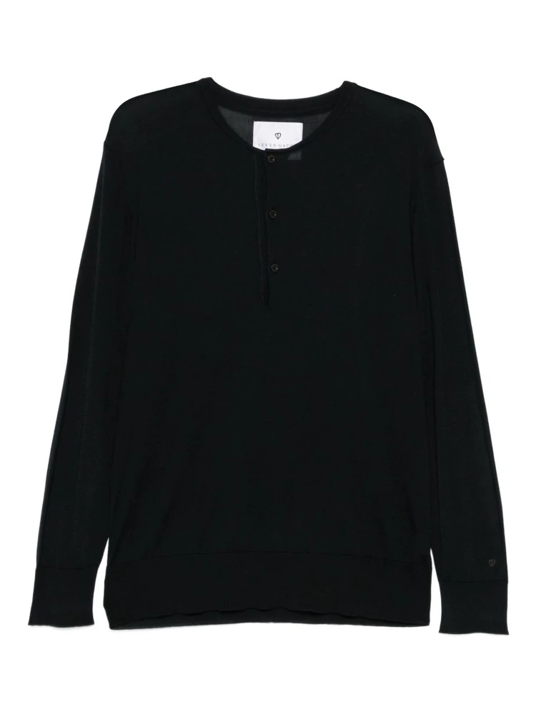 SEVEN GAUGE Sweaters Black