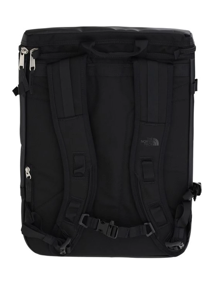 Black Recycled Polyester Backpack