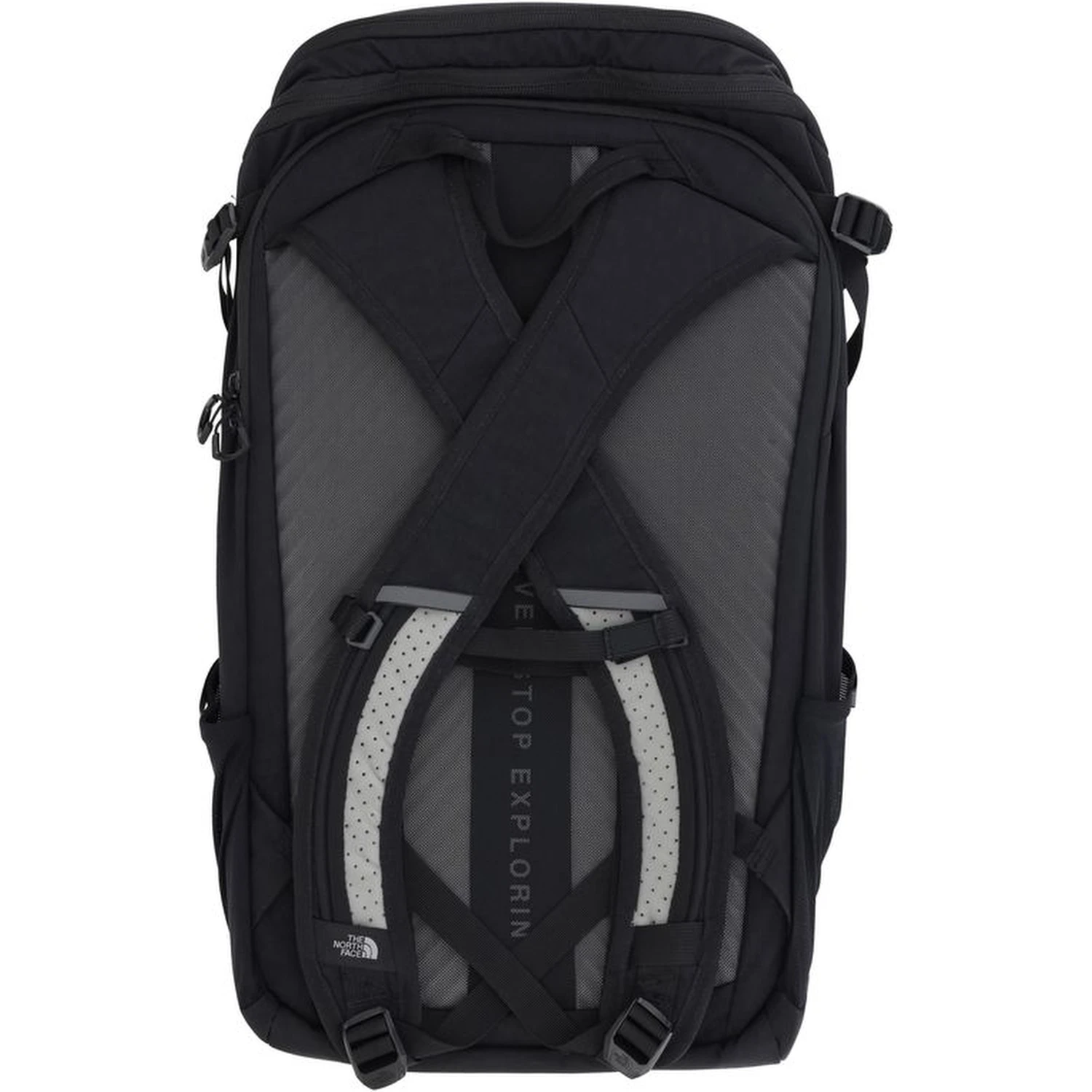 Black Recycled Polyester Backpack