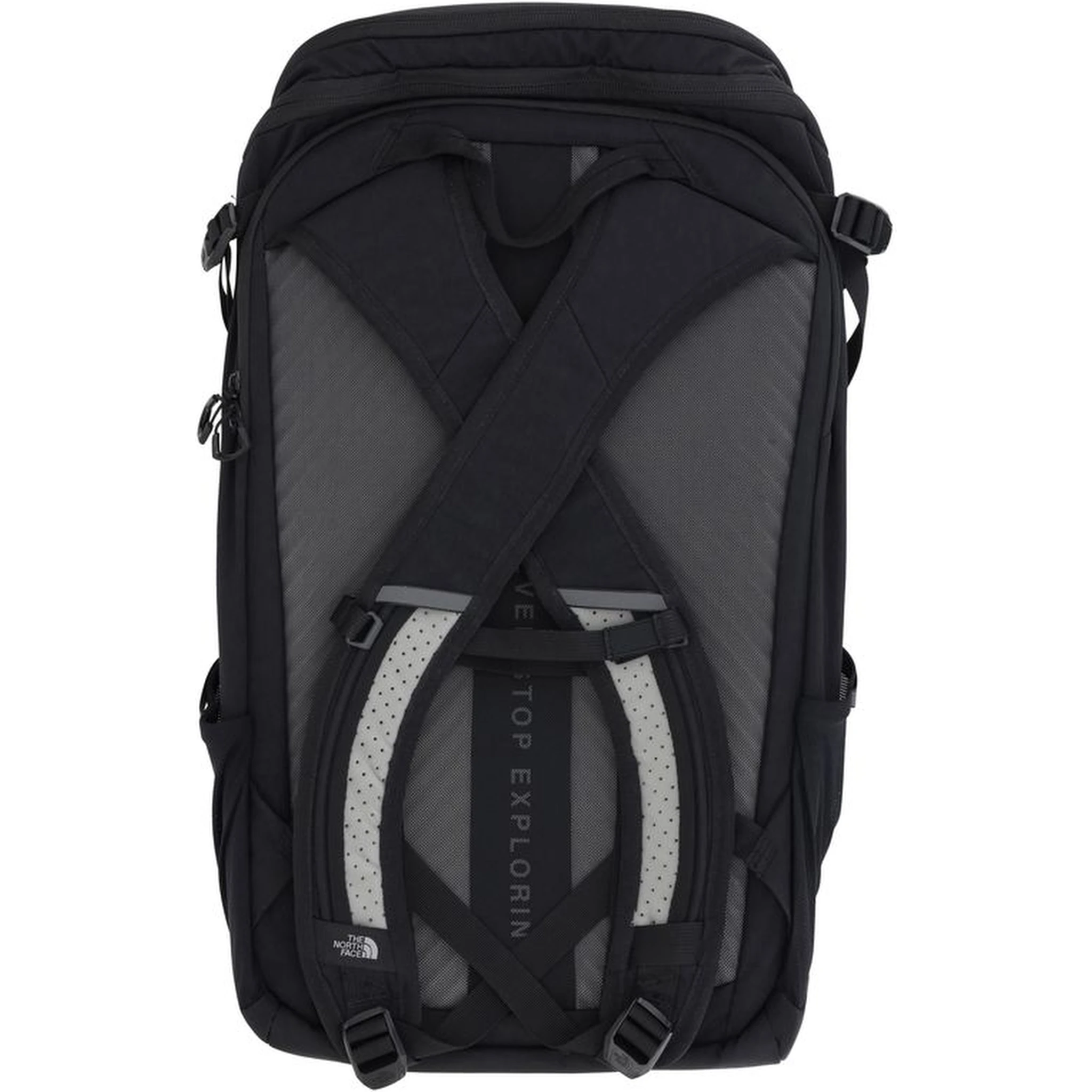 Black Recycled Polyester Backpack