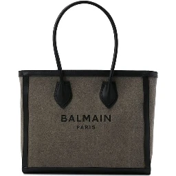 Bicolor Cotton Tote Bag