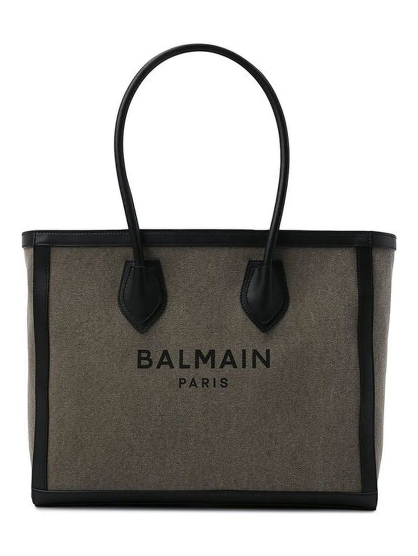 Bicolor Cotton Tote Bag