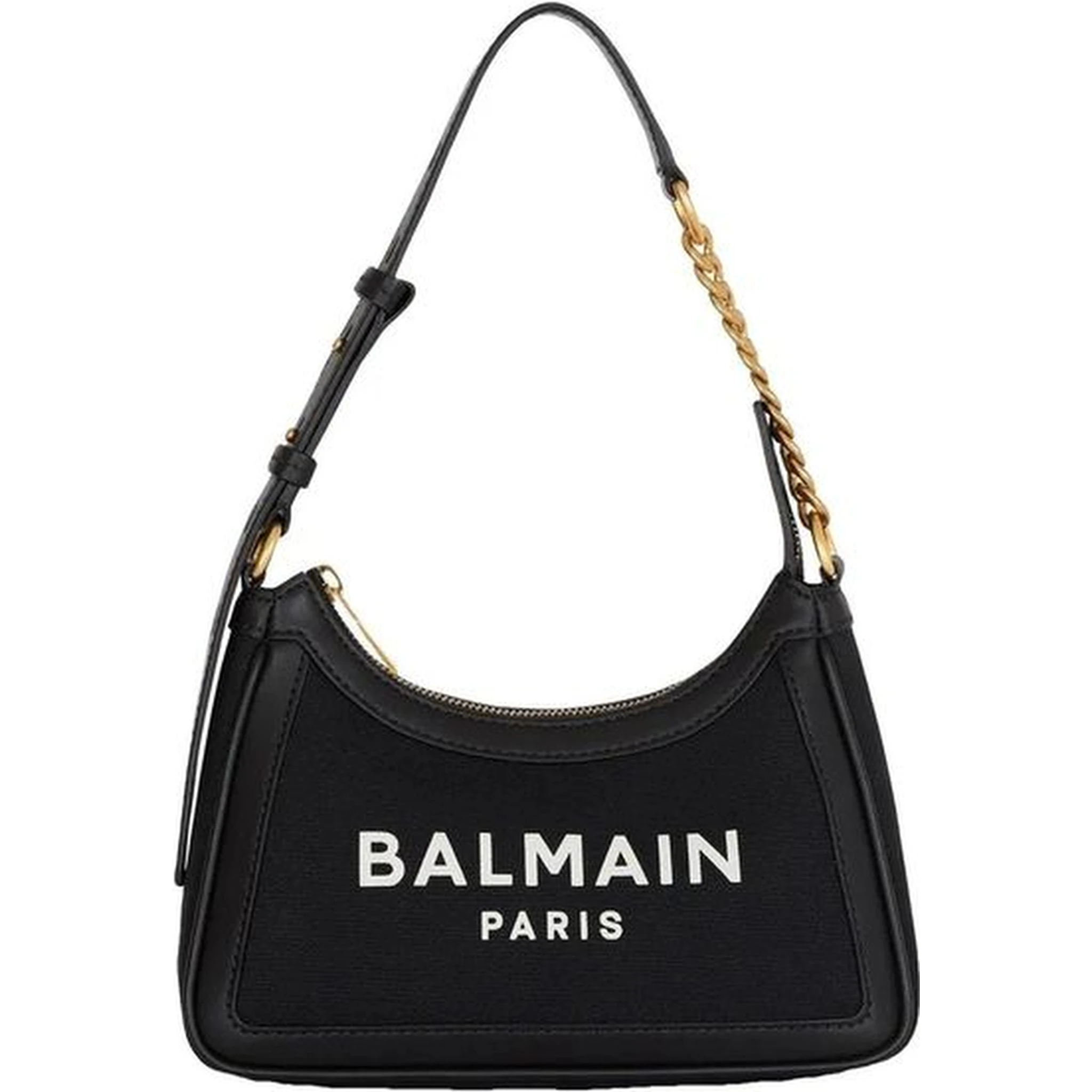 Black Cotton Shoulder Bag