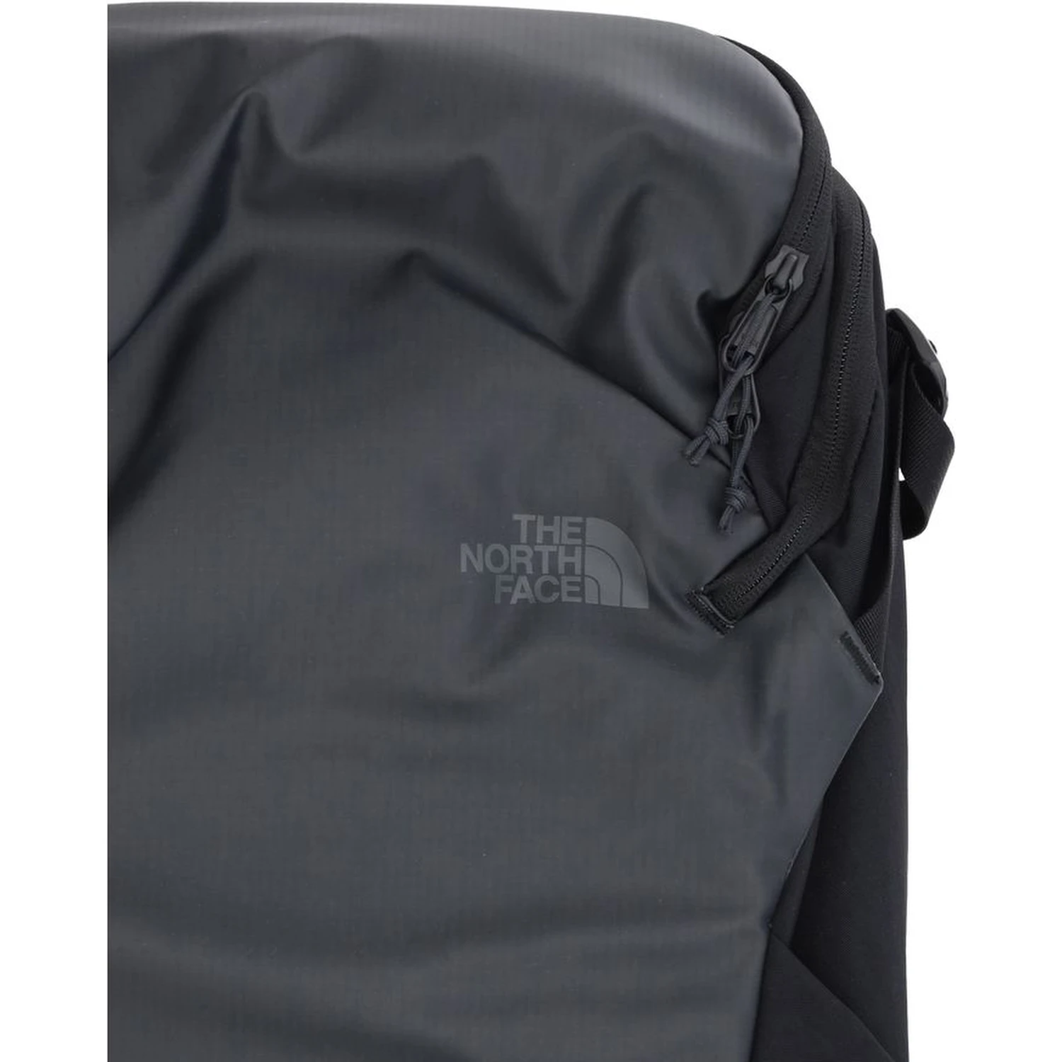 Black Recycled Polyester Backpack