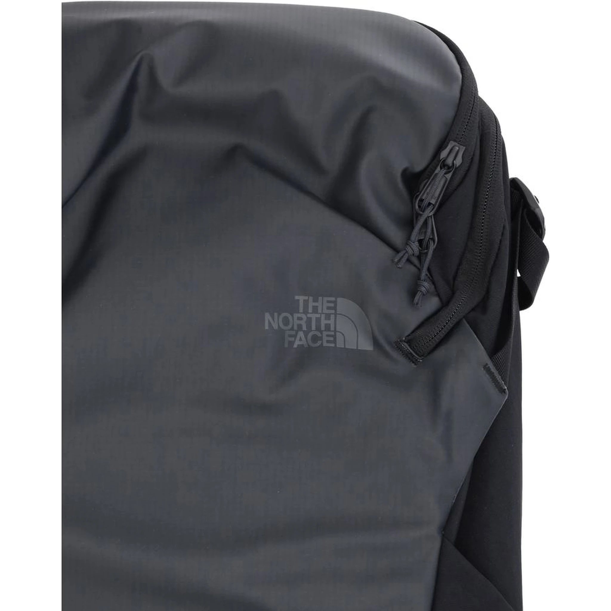 Black Recycled Polyester Backpack