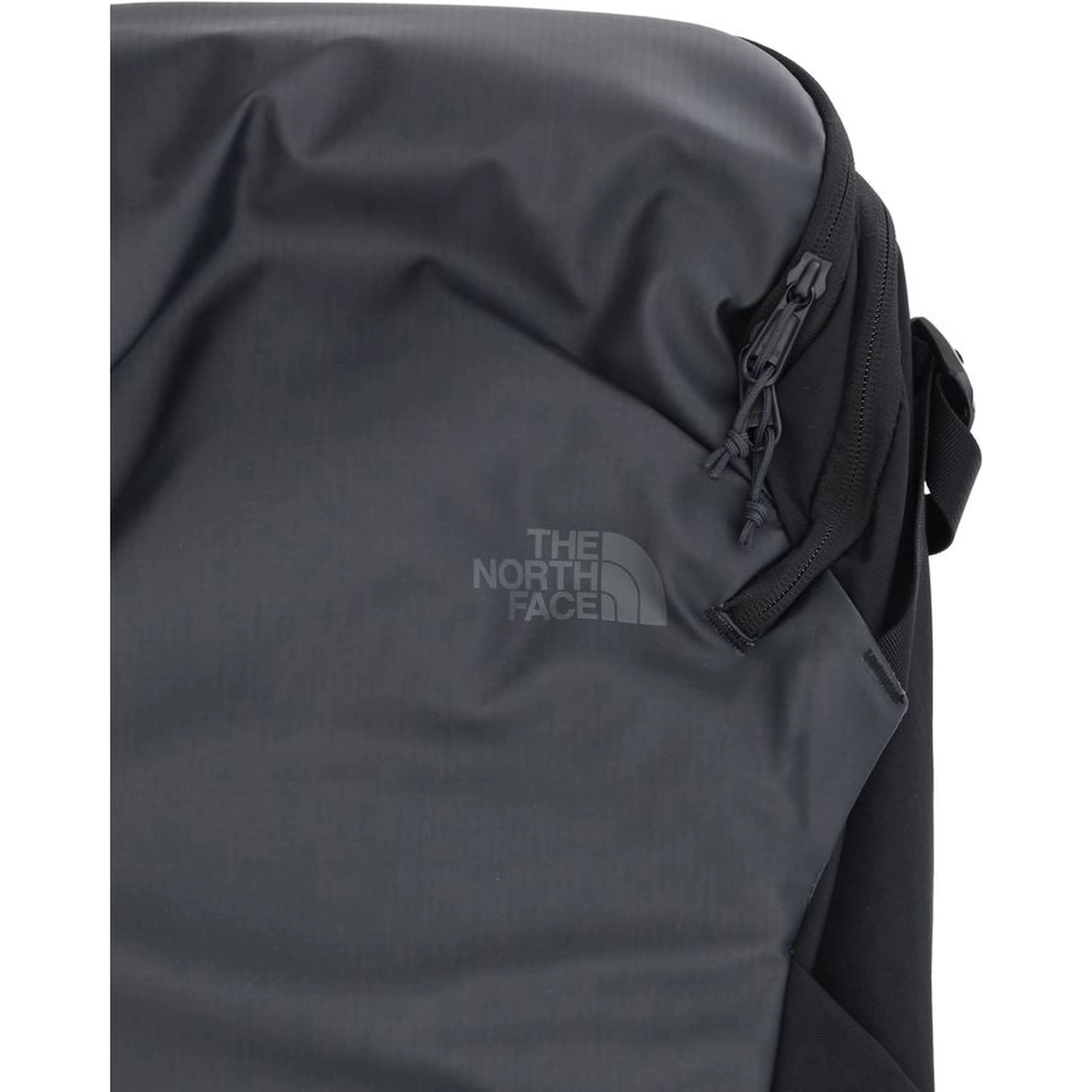 Black Recycled Polyester Backpack